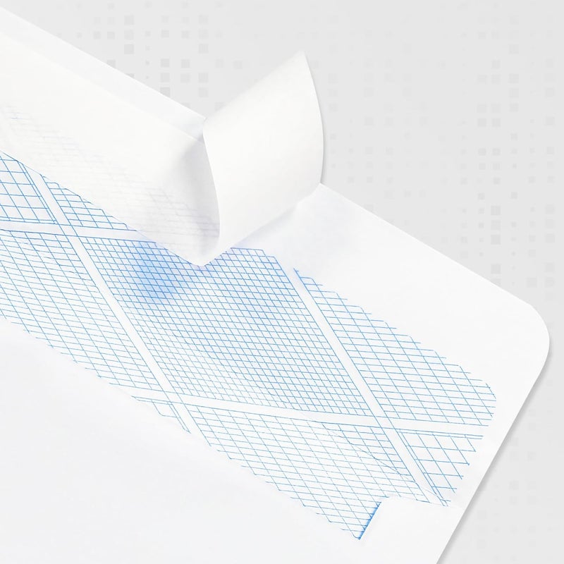 Yeplan 500PCS #10 Envelopes Letter Size Self Seal Business Envelopes No Window Security Mailing Envelopes Size 4-1/8 x 9-1/2 Inch - White 24LB Paper - Image 5